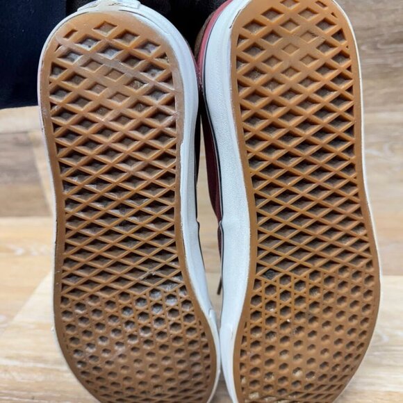 Vans Era 59 Red Canvas/Leather Sneaker Men's Size 11.5 - Picture 4 of 7